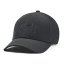 【エントリーでポイント最大15倍！】アンダーアーマー ゴルフ キャップ メンズ UA STORM DRIVER CAP 1369807-001 UNDER ARMOUR