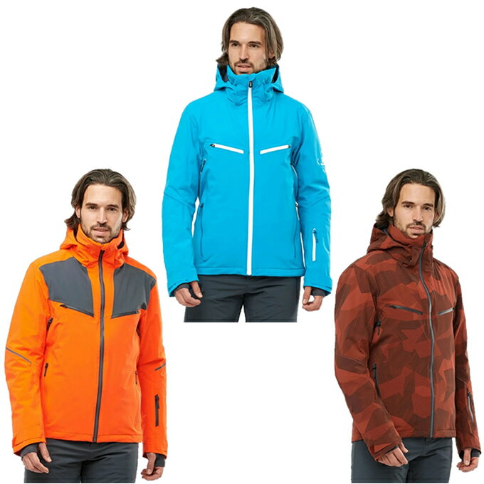 サロモン スキーウェア ジャケット メンズ インサレーションフード付きジャケット BRILLIANT JKT M salomon