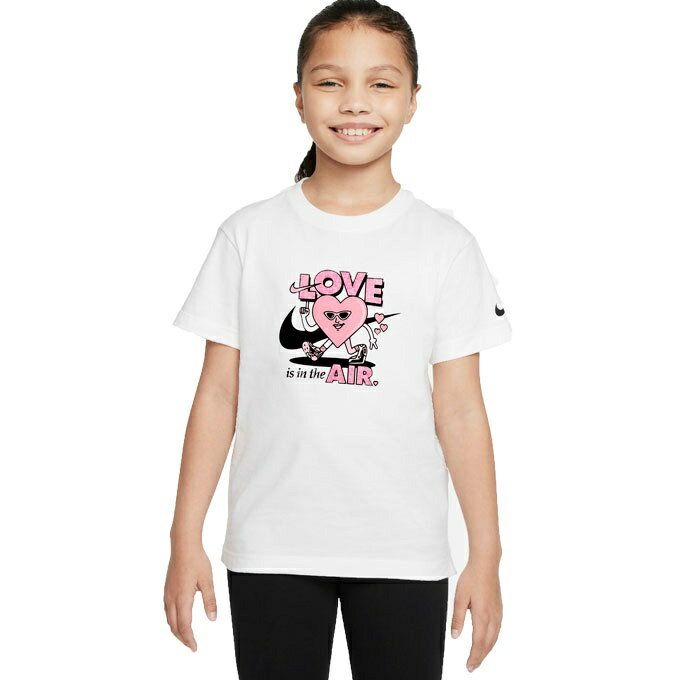 ナイキ Tシャツ 半袖 ジュニア YTHガールズ NSW DPTL バレンタインS/S Tシャツ DO1327-100 NIKEのサムネイル