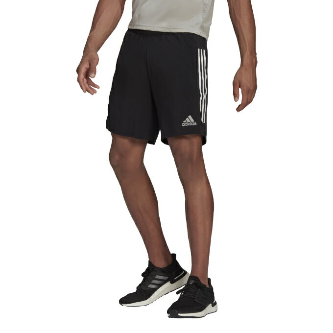 アディダス ハーフパンツ メンズ オウン ザ ラン 3ストライプス ショーツ 25283-GQ9352 adidasのサムネイル