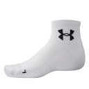 アンダーアーマー バスケットボール パックソックス メンズ レディース UAローソックス 3足セット 1371937-100 UNDER ARMOUR 3