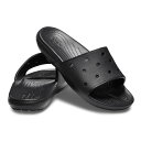 クロックス サンダル メンズ 【エントリーでポイント最大15倍！】クロックス シャワーサンダル クラシック クロックス スライド CLASSIC CROCS SLIDE 23.0〜29.0cm 206121-001 メンズ レディース