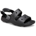 【送料無料】クロックス クロックサンダル クラシック オールテレイン KIDS' CLASSIC ALL-TERRAIN SANDAL 18.5〜22.0cm 207707-001 ジュニア キッズ