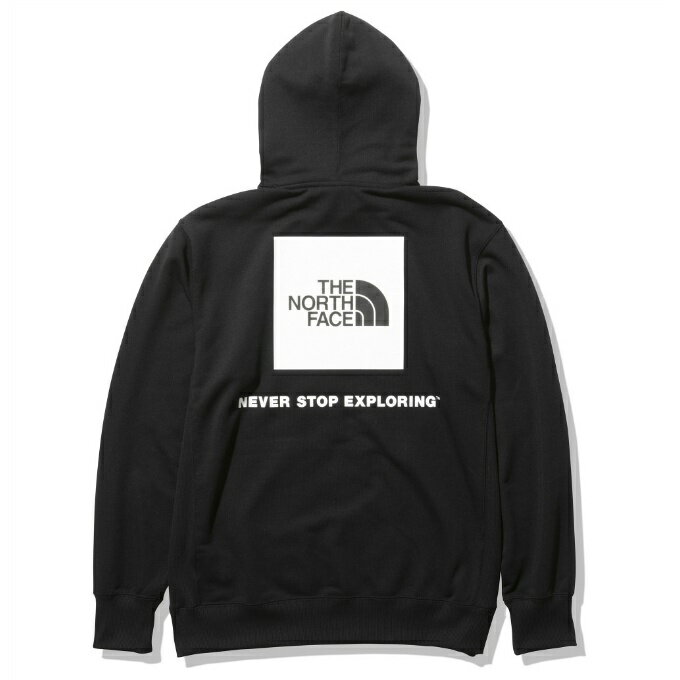 【9/1(木)0:00〜9/11(日)1:59限定対象商品500円クーポン発行中】ノースフェイス スウェットパーカー メンズ バックスクエアロゴフーディー Back Square Logo Hoodie NT12238 K THE NORTH FACE