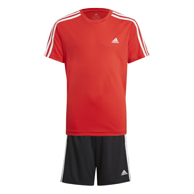 アディダス Tシャツ 上下セット ジュニア デザインド トゥ ムーブ 半袖Tシャツ&ショーツセット GN1493 29256 adidasのサムネイル