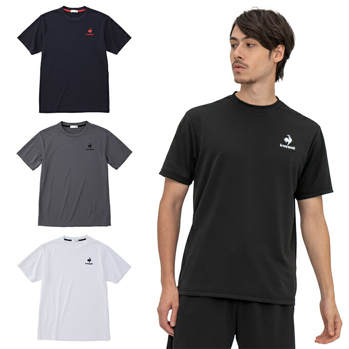 ルコックスポルティフ le coq sportif Tシャツ 半袖 メンズ エコペットショートスリーブシャツ QMMTJA30Z