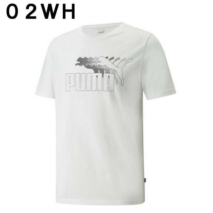 プーマ Tシャツ 半袖 メンズ NO．1ロゴ グラフィックTシャツ 849473 PUMA