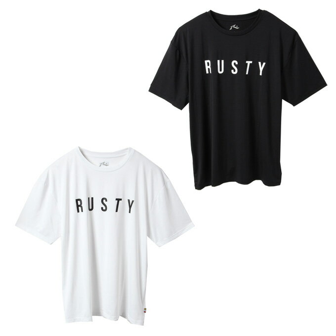 ラスティ RUSTY ラッシュガード 半袖 メンズ ハンソデUVシャツ 912464