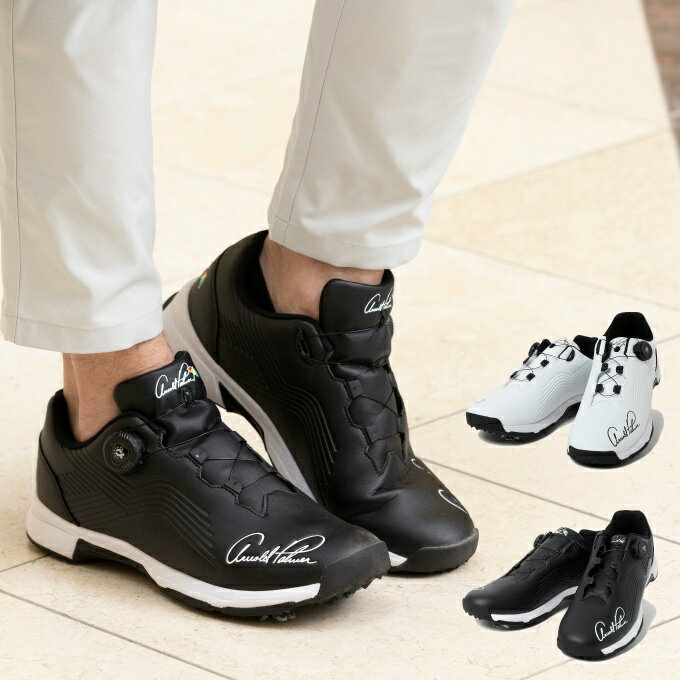 【全品対象最大10%OFF!11/20 20:00〜11/27 1:59】アーノルドパーマー arnold palmer ゴルフシューズ ソフトスパイク メンズ...