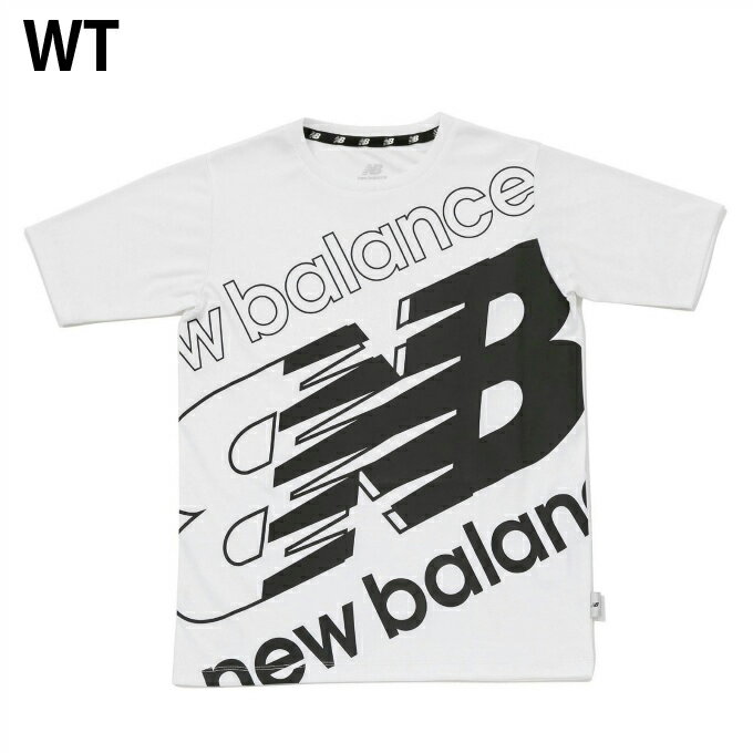 ニューバランス Tシャツ 半袖 ジュニア ビッグロゴ ドライ ショートスリーブTシャツ JJTP2116 new balance