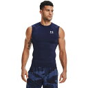 アンダーアーマー アンダーシャツ ノースリーブ メンズ UAヒートギアアーマー コンプレッション スリーブレス シャツ 1361522-410 UNDER ARMOUR