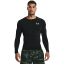 アンダーアーマー アンダーウェア 長袖 メンズ UA ヒートギアアーマー ロングスリーブ シャツ トレーニング MEN 1361524-001 UNDER ARMOUR