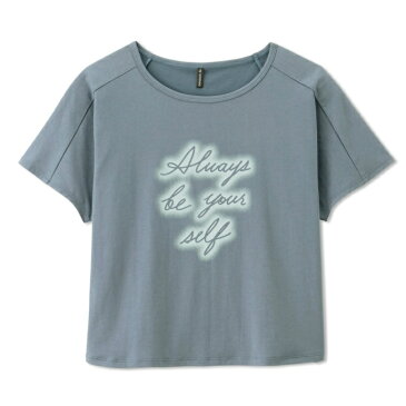 ダンスキン Tシャツ 半袖 レディース グラフィックフレンチティー DC722116-UD DANSKIN