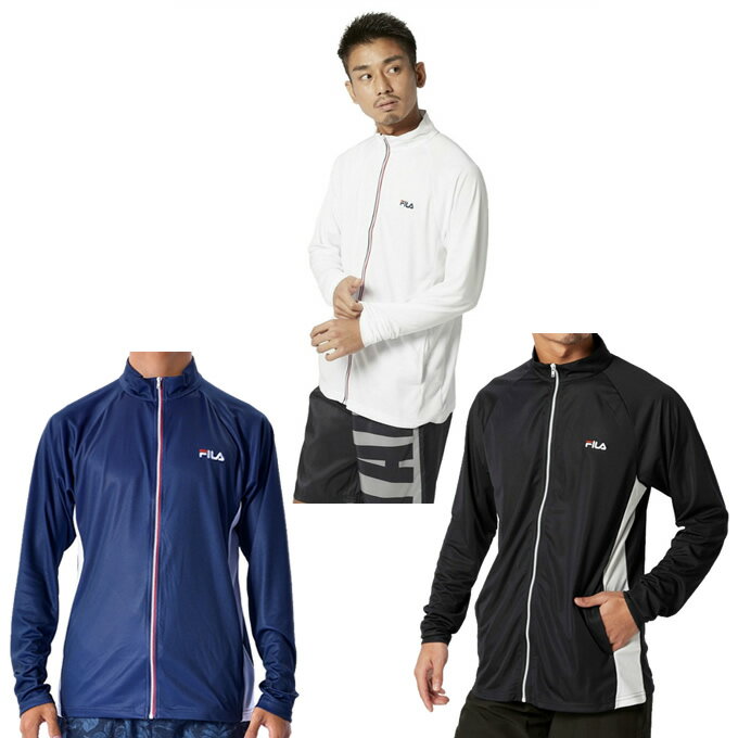 【全品最大10％OFF！6/22 20:00〜6/27 1:59】フィラ ラッシュガード 長袖 メンズ L...
