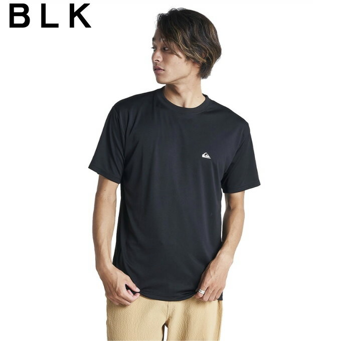 【9/1(木)0:00〜9/11(日)1:59限定対象商品500円クーポン発行中】クイックシルバー QUIKSILVER ラッシュガード 半袖 メンズ ラッシュTシャツ 水陸両用 QLY222016