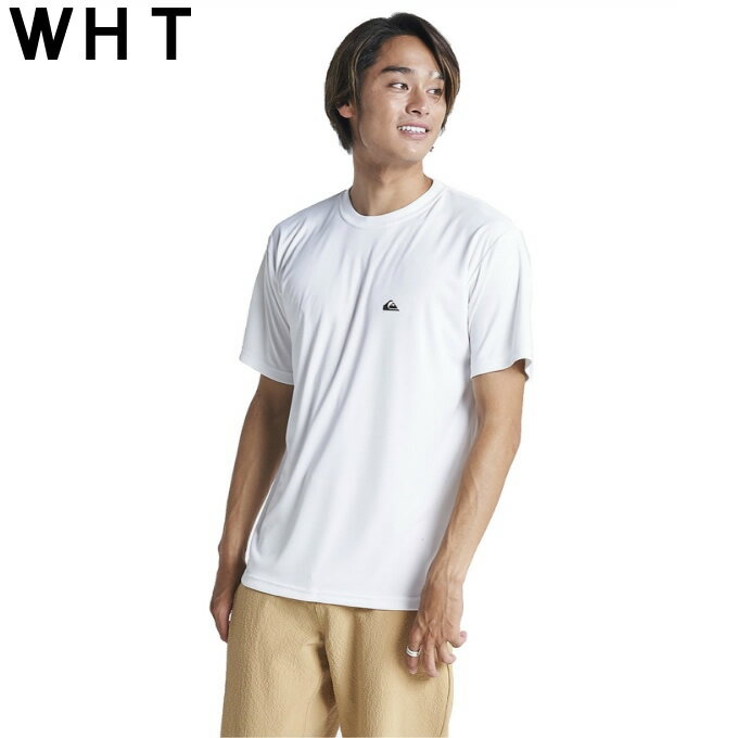 【9/1(木)0:00〜9/11(日)1:59限定対象商品500円クーポン発行中】クイックシルバー QUIKSILVER ラッシュガード 半袖 メンズ ラッシュTシャツ 水陸両用 QLY222016