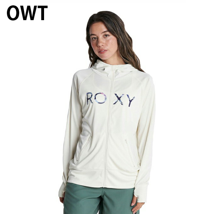 ロキシー ROXY ラッシュガード 長袖 レディース SHADE OF BOTANICAL LOGO PARKA ラッシュガード RLY221052