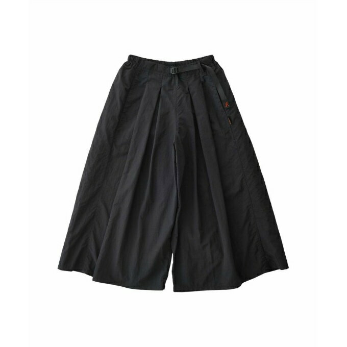 グラミチ Gramicci ロングパンツ レディース ナイロンフレアパンツ NYLON FLARE PANT G2SW-SK034 BLACK