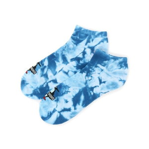 チャムス CHUMS アンクルソックス メンズ レディース タイダイアンクルソックス Tie-Dye Ankle Socks CH06-1080 NAVY-DYE