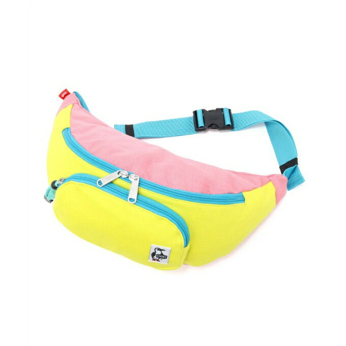 チャムス CHUMS ボディバッグ メンズ レディース ファニーパックスウェットナイロン Fanny Pack Sweat Nylon CH60-2677 N LIME/SA