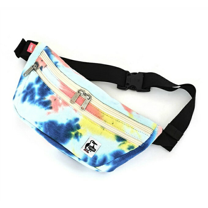 チャムス CHUMS ボディバッグ メンズ レディース スモールファニーパックスウェット Small Fanny Pack Sweat CH60-3235 OCEAN-DYE