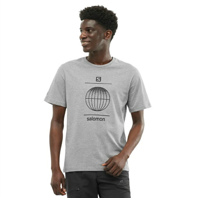 サロモン Tシャツ 半袖 メンズ OUTLIFE GRAPHIC SUMMER HEATHER アウトライフ グラフィック サマー ヘザー LC1967500