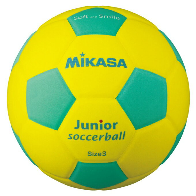 ミカサ MIKASA サッカーボール 3号 スマイルサッカー軽量3号 SF3J-YLG 軽量約150g 男の子 女の子 キッズのサムネイル