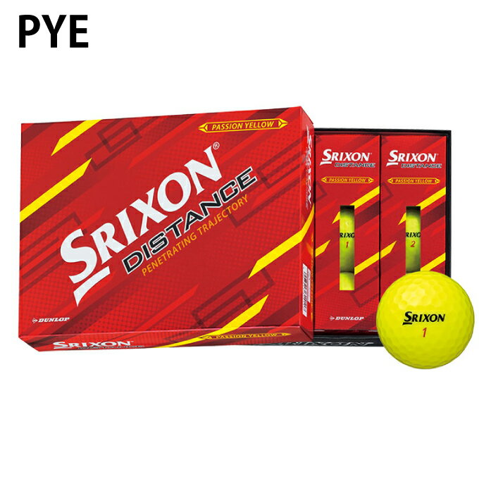 ���ꥯ���� ����եܡ��� 1������ 12���� �ǥ������� 2022 SRIXON DISTANCE 2022 SRIXON ��ǧ�� ������å� DUNLOP 12�塡�ۥ磻�� �ѥå���󥤥�����