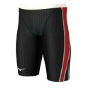 【全品対象最大10%OFF!11/20 20:00〜11/27 1:59】ミズノ FINA承認 競泳水着 スパッツ メンズ STREAM ACE ハーフスパッツ...