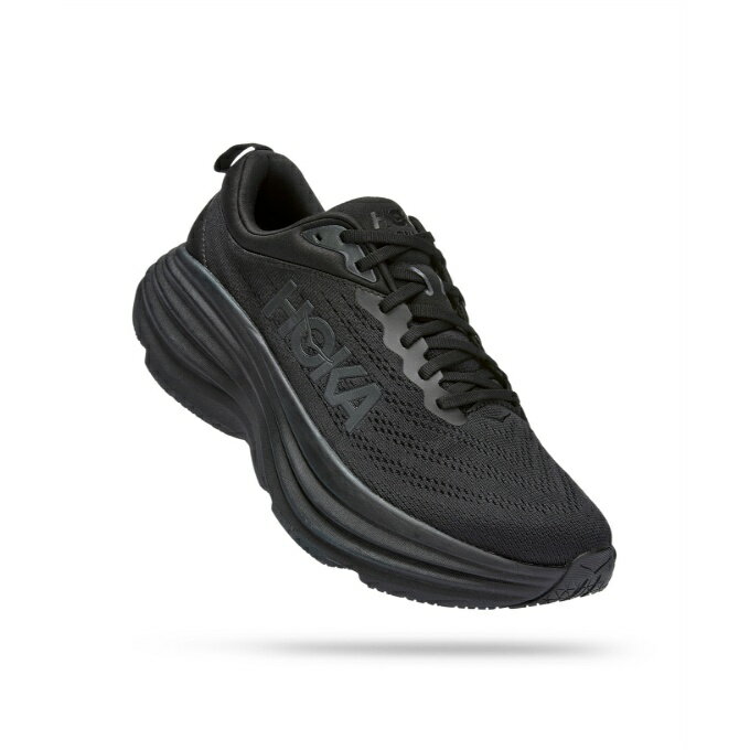 ホカ オネオネ HOKA ONEONE ランニングシューズ メンズ ボンダイ8 ワイド Bondi 8 Wide 1127953 ブラック/ブラック BBLC