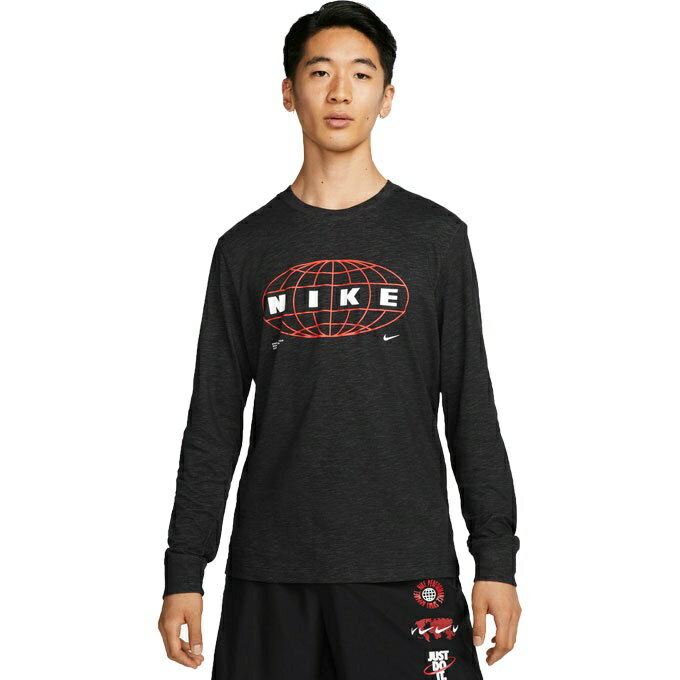 ナイキ スポーツウェア 長袖 メンズ Dri-FIT ドライフィット レーニング ロングスリーブ Tシャツ DR7542-010 NIKE