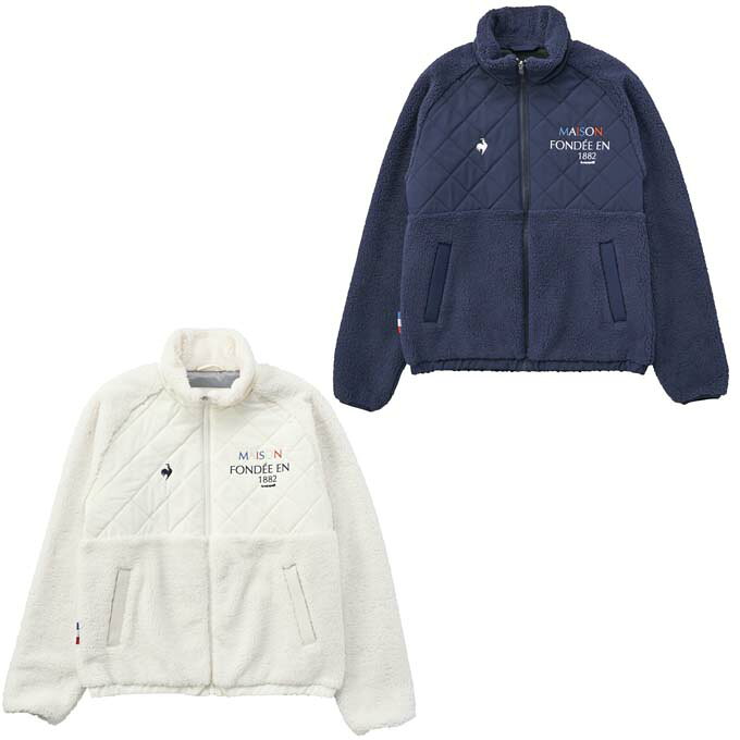ルコックスポルティフ le coq sportif ゴルフウェア ブルゾン レディース 裏地付きヒートナビボアブルゾン QGWUJK01
