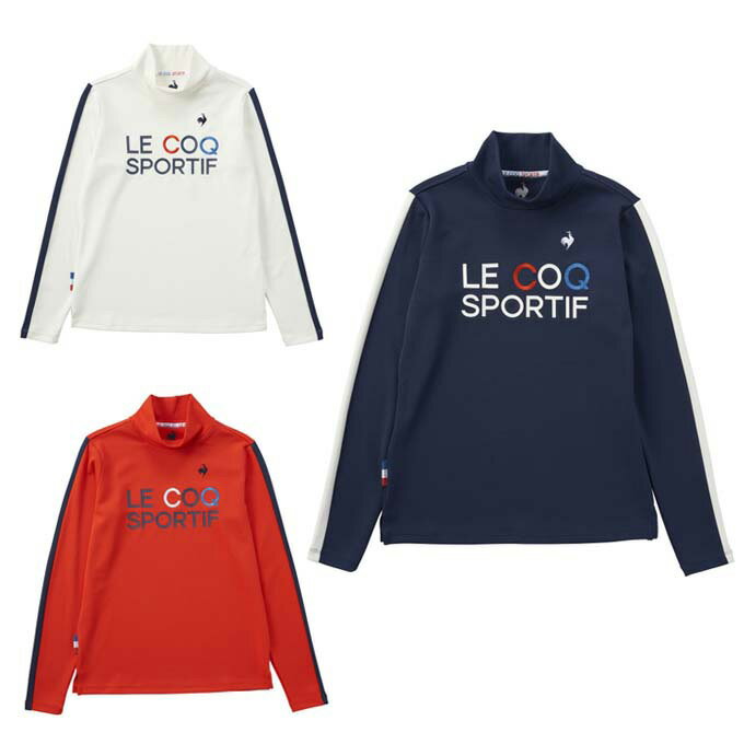 ルコックスポルティフ le coq sportif ゴルフウェア 長袖シャツ レディース 起毛ロングスリーブシャツ QGWUJB05 【2022年秋冬モデル】