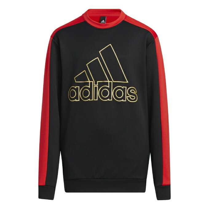 アディダス スウェットトレーナー ジュニア YB カラーブロック クルースウェット VB283-HM9584 adidasのサムネイル