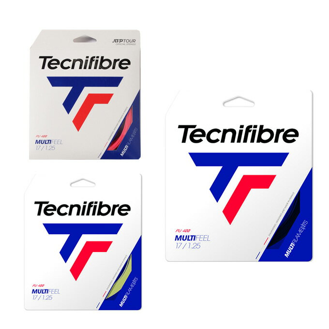 ガット テクニファイバー TECNIFIBRE 硬式テニスガット MULTIFEEL 1.25 TFSG203-125