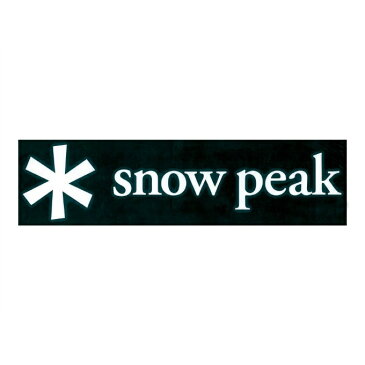 スノーピーク ステッカー ロゴステッカー アスタリスクM NV-007 snow peak