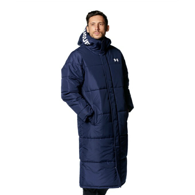 アンダーアーマー ロングコート メンズ UAロゴ ロングコート 1375526-410 UNDER ARMOURのサムネイル
