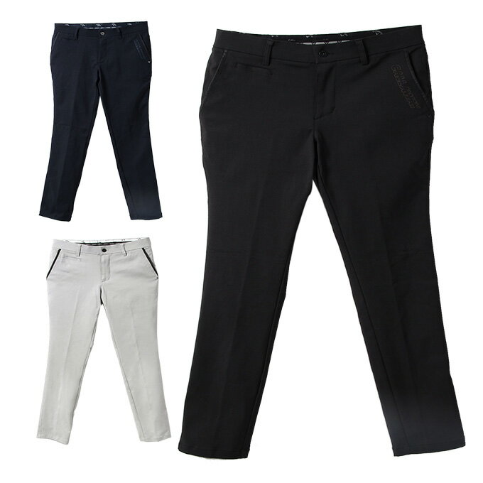 キャロウェイ ゴルフパンツ メンズ ハイストレッチツイル テーパードパンツ C22226100 秋冬 ゴルフウェア ロングパンツ Callaway ゴルフ パンツ ロング丈