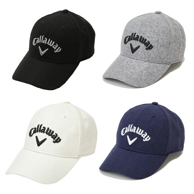キャロウェイ ゴルフ キャップ メンズ フランネルキャップ C22291104 Callaway