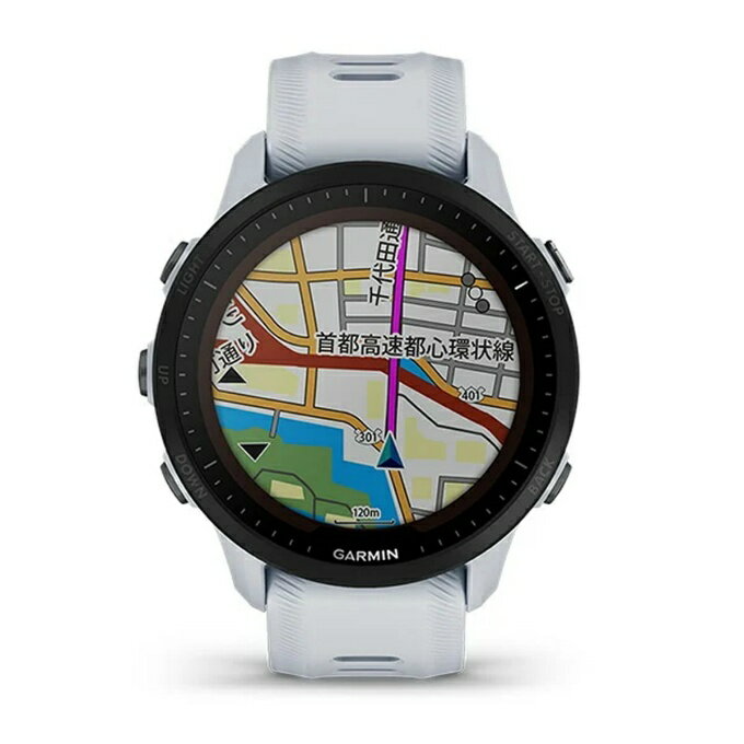 �����ߥ� GARMIN ���˥� �ӻ��� GPS�� Forerunner 955 �ǥ奢��ѥ Dual Power 010-02638-D1