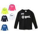 【最大10%OFFクーポン発行中!5/1 0:00〜5/5 23:59】 ゴル gol サッカーウェア 長袖シャツ ジュニア ロングスリーブTシャツ G221-...