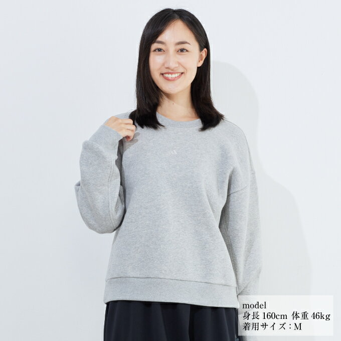 アディダス スウェットトレーナー レディース ALL SZN フリース スウェットシャツ ALL SZN Fleece Sweatshirt HJ8001 CA694 adidasのサムネイル