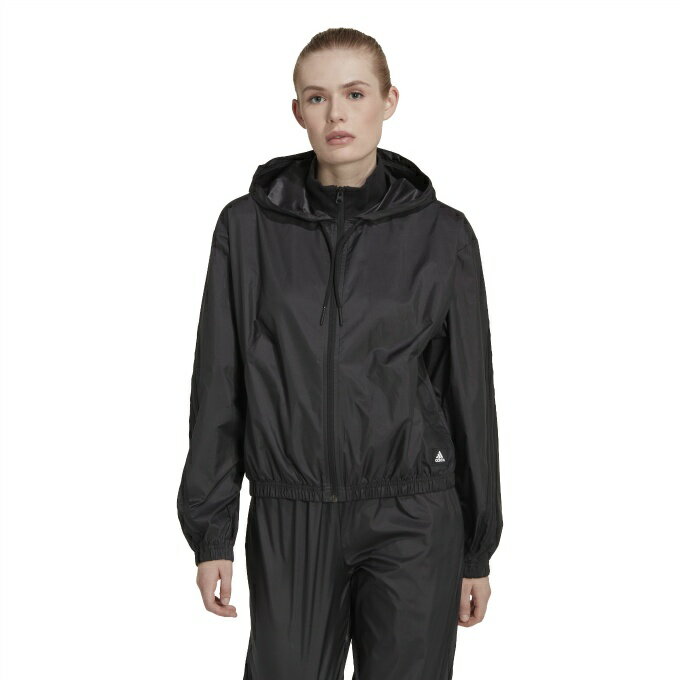 アディダス ウインドブレーカー ジャケット レディース フューチャーアイコン ウーブンジャケット Future Icons Woven Jacket HK0498 WO873 adidasのサムネイル