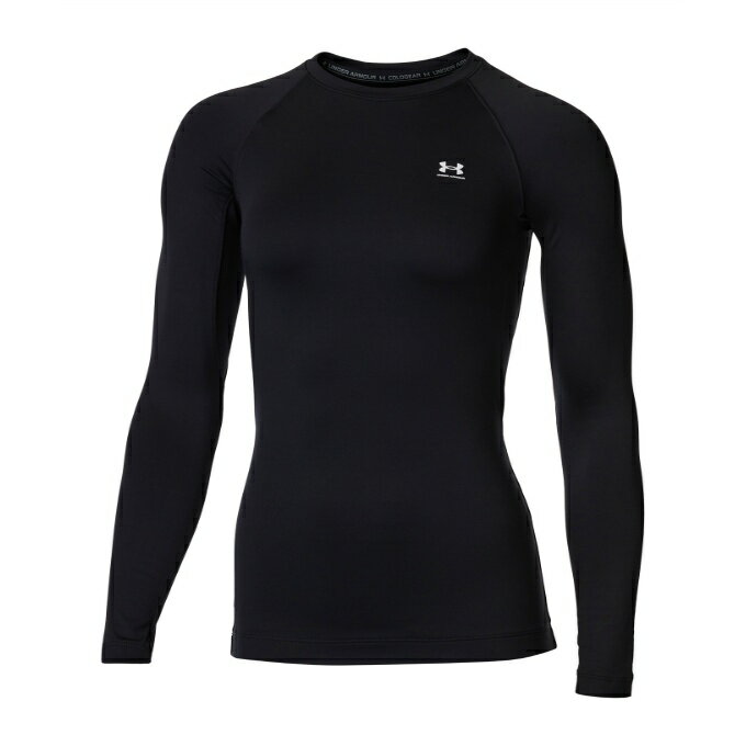 アンダーアーマー Tシャツ 長袖 レディース UA COLDGEAR ARMOUR CREW　UA コールドギアアーマー クルー 1375480-001 UNDER ARMOUR その1