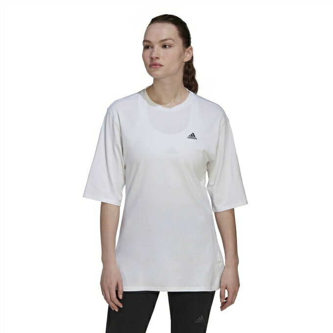 アディダス ランニングウェア Tシャツ 半袖 レディ−ス ラン アイコンズ Made With Nature ランニングTシャツ HK9095 SB405 adidas