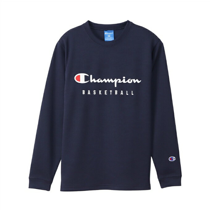 チャンピオン Champion バスケットボール 長袖シャツ ジュニア ミニ ロングスリーブTシャツ 22FW E-MOTION CK-WB423-370