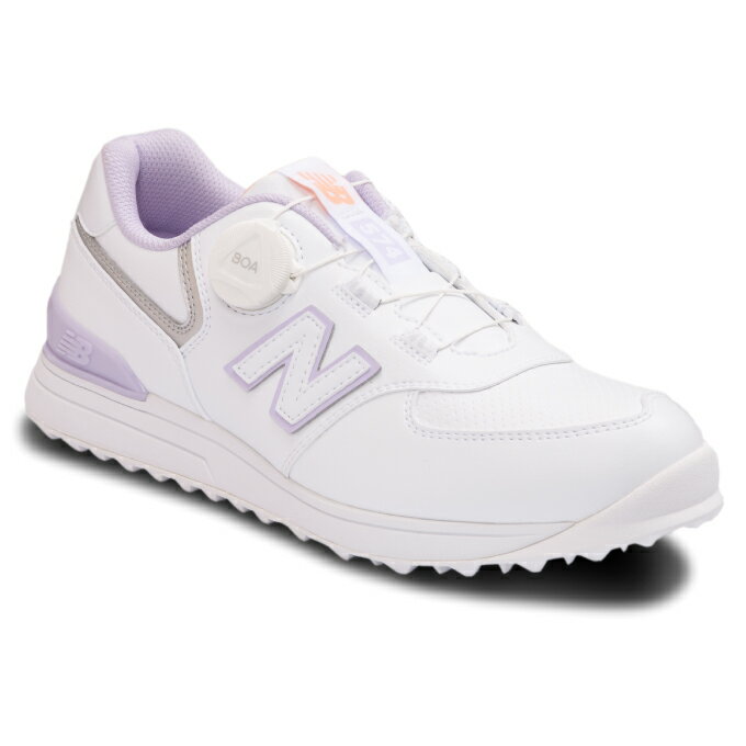 ニューバランス ゴルフシューズ スパイクレス レディース 574 V3 SL BOA WGBS574W 2E new balance