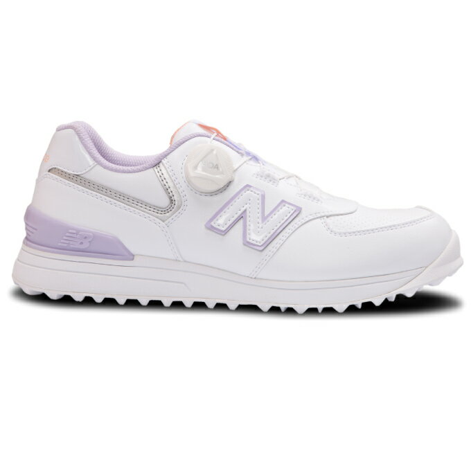 ニューバランス ゴルフシューズ スパイクレス レディース 574 V3 SL BOA WGBS574W 2E new balance