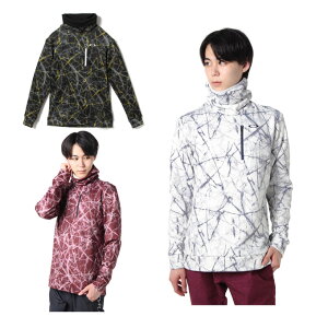 オークリー ゴルフウェア 長袖シャツ メンズ CRACK MX HI-NECK LS SHIRT 裏起毛ハイネック FOA404249 OAKLEY 【2022年秋冬モデル】