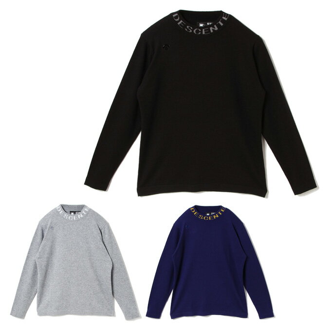 デサントゴルフ DESCENTE GOLF ゴルフウェア セーター メンズ ウールナイロンモックネックセーター DGMUJL03 【2022年秋冬モデル】 その1